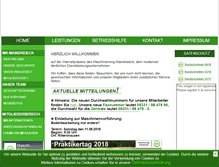 Tablet Screenshot of mr-maindreieck.de